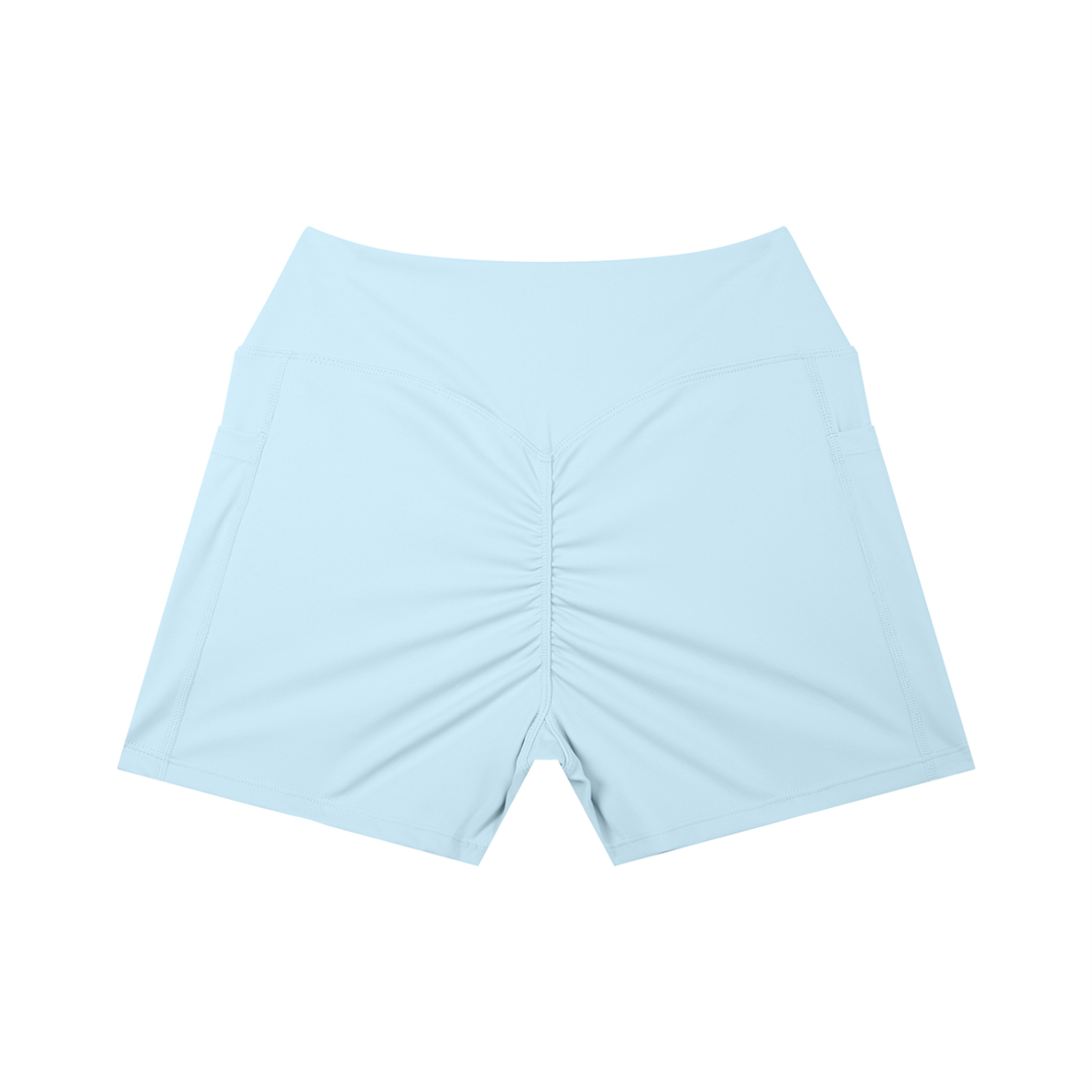 Leona High Rise Pocket Yoga Shorts