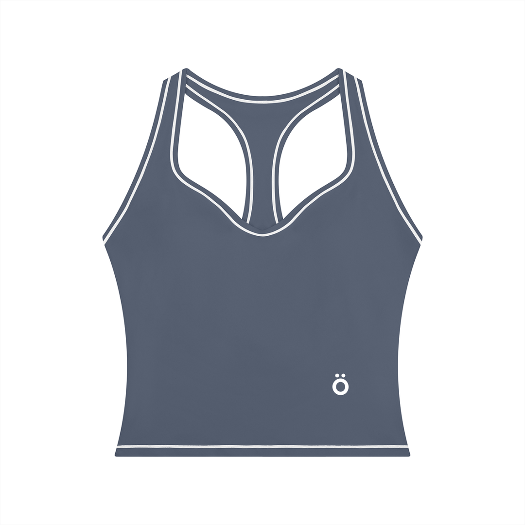 Hortensia Topstitching Yoga Tank Top