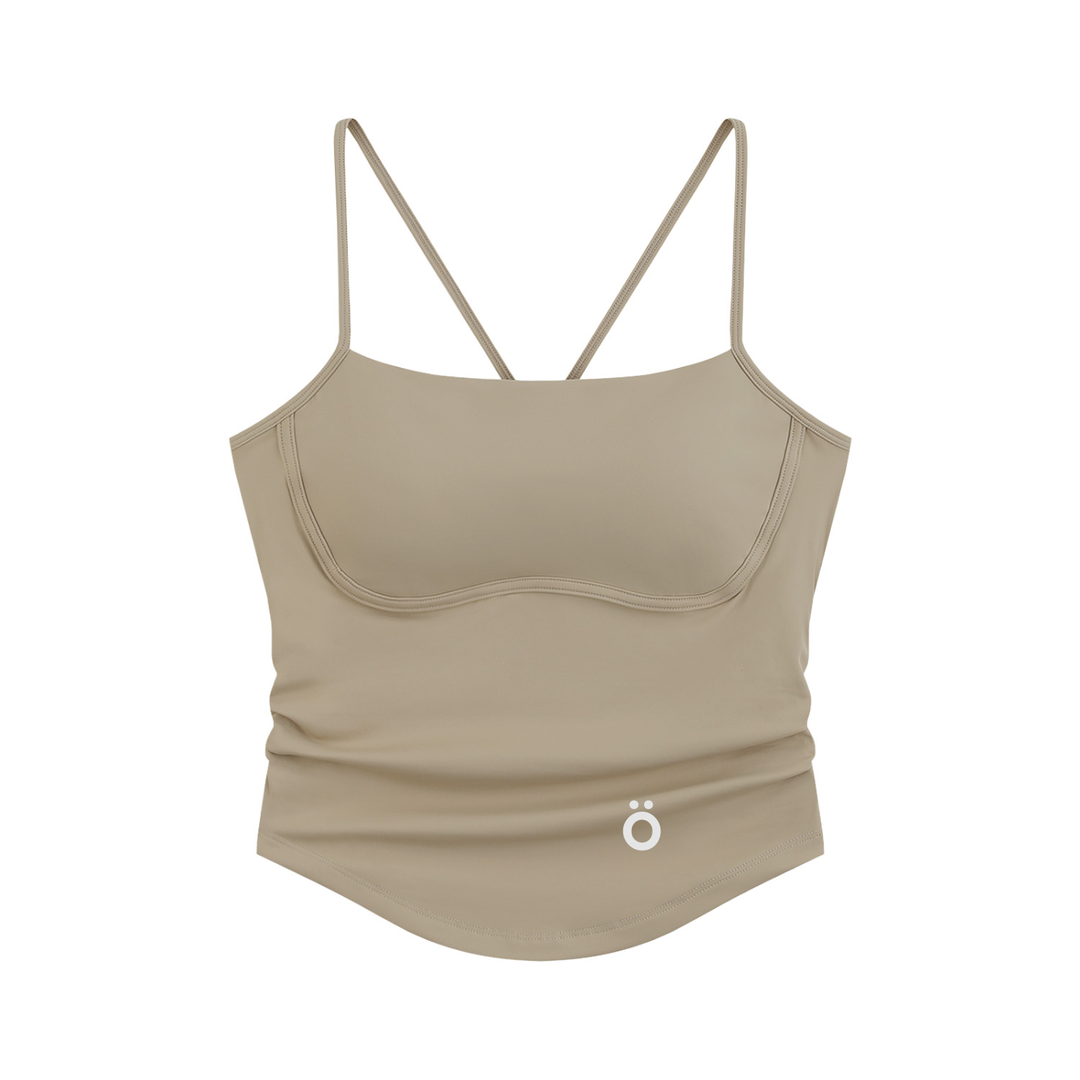 Nona Ruched Yoga Tank Top