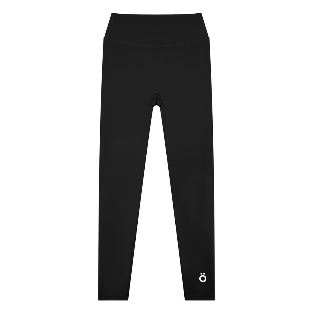Honora High Waisted Yoga Leggings - In Black