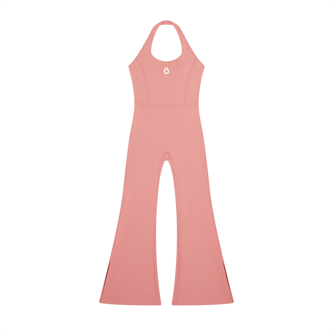 Valeria Halter Flared Jumpsuit