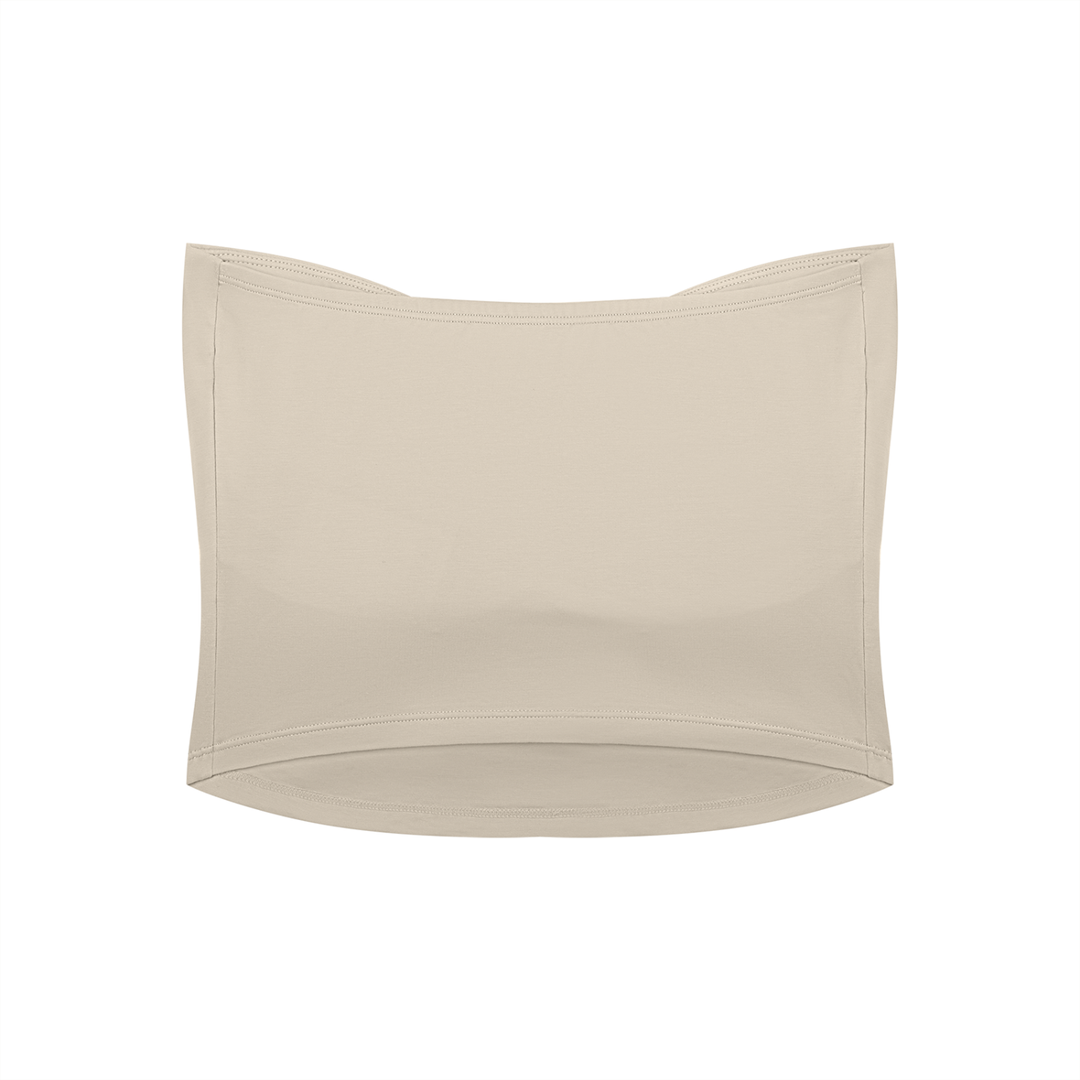 Rufina Ruched Cropped Tube Top