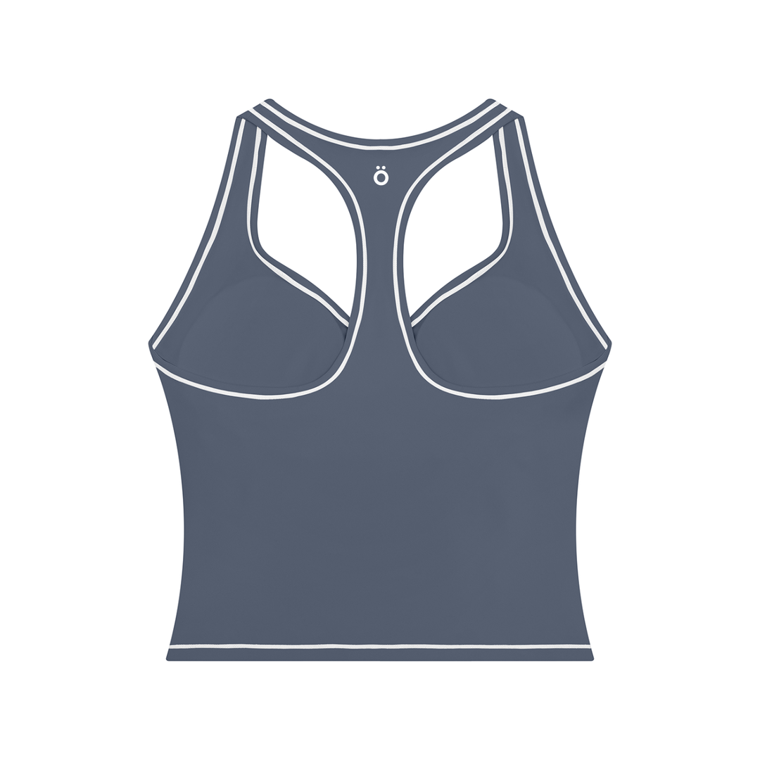Hortensia Topstitching Yoga Tank Top