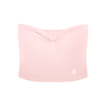 Load image into Gallery viewer, Rufina Ruched Cropped Tube Top
