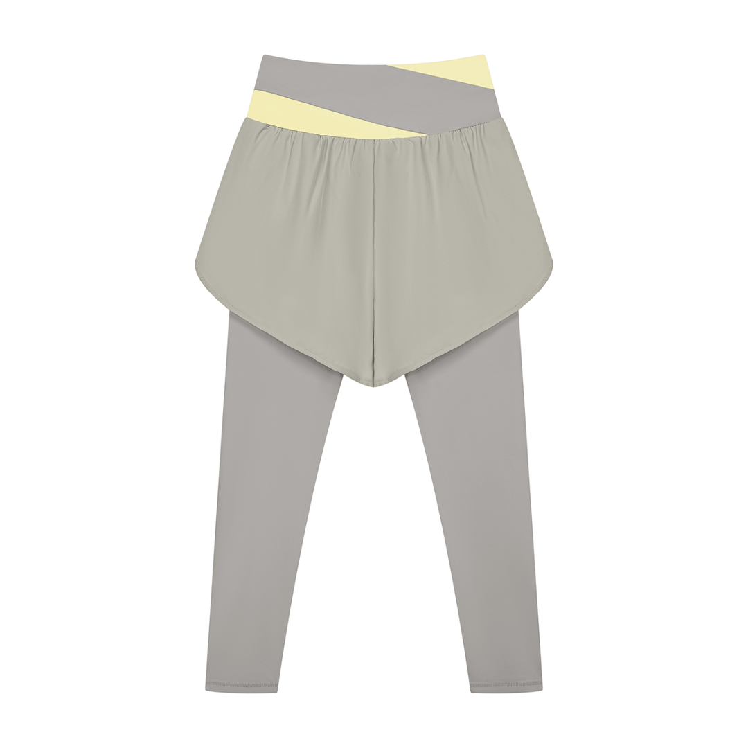 Vita Paneled High Waisted Yoga Leggings