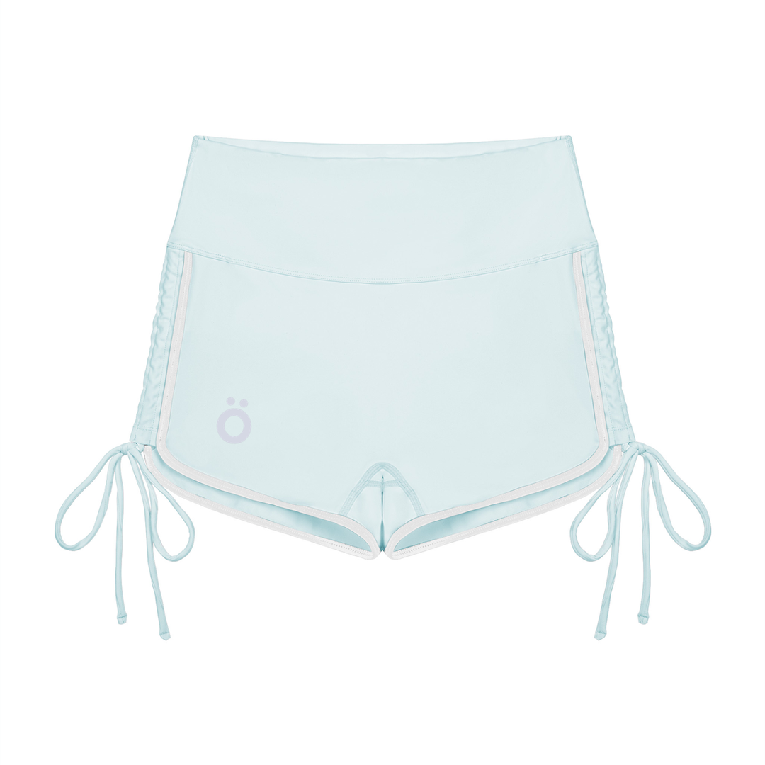 Delia Block High Waisted Yoga Shorts