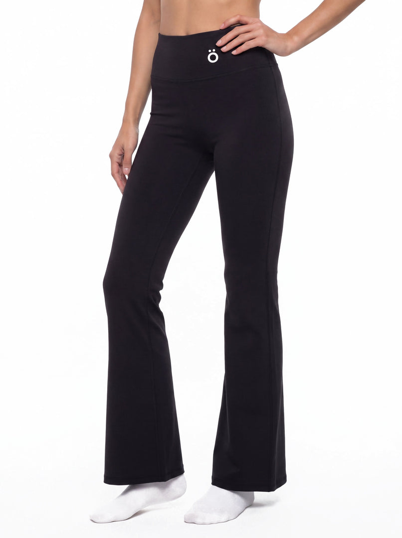 Valentina High-Waisted Flare Leggings - Dark Colors