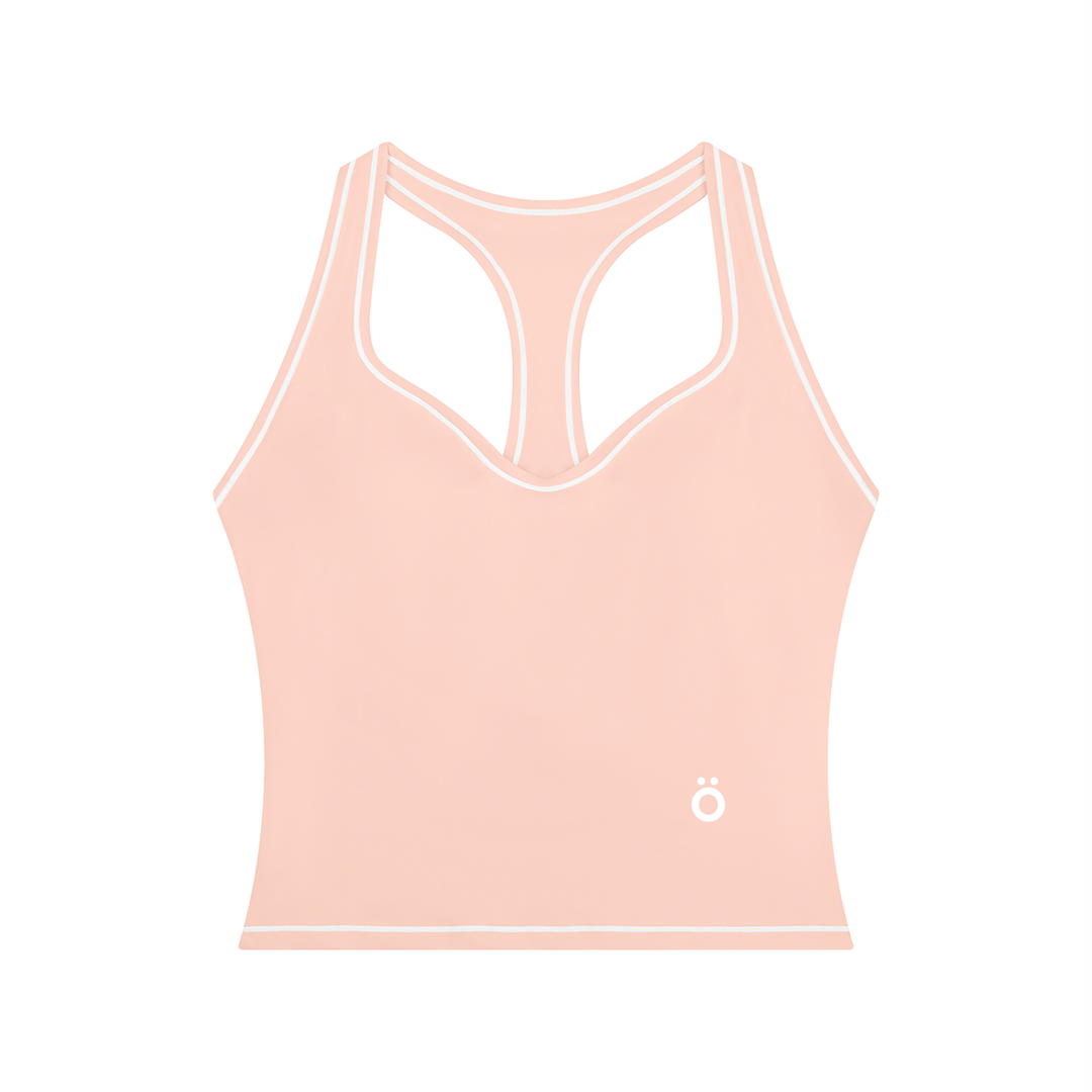 Hortensia Topstitching Yoga Tank Top