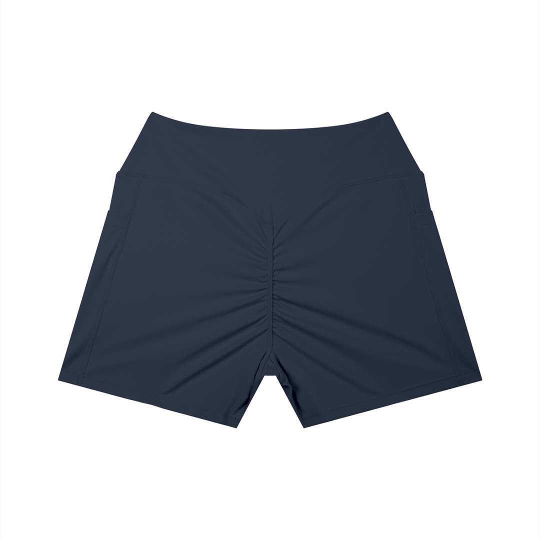 Leona High Rise Pocket Yoga Shorts