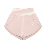 Load image into Gallery viewer, Cecilia Yoga Panelled Shorts - In Light Pink
