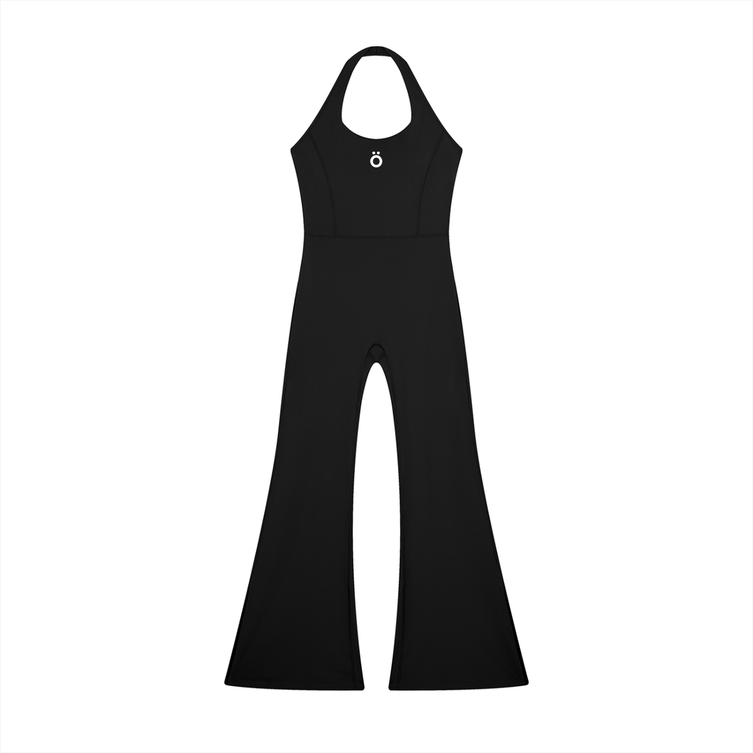Valeria Halter Flared Jumpsuit