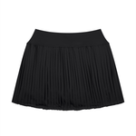 Load image into Gallery viewer, Iris Pleated Yoga Skort - Black &amp; Navy Blue
