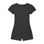 Load image into Gallery viewer, Claudia Dual-Function Cape Tie-Waist Romper
