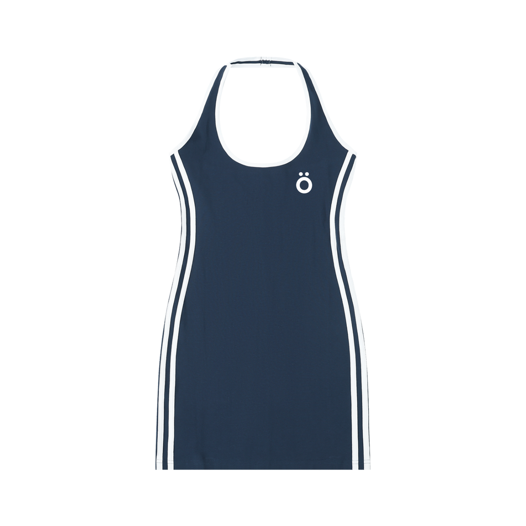 Aurelia Binding Tight Halter Dress