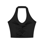 Severina Halter Yoga Sports Bra - In Black