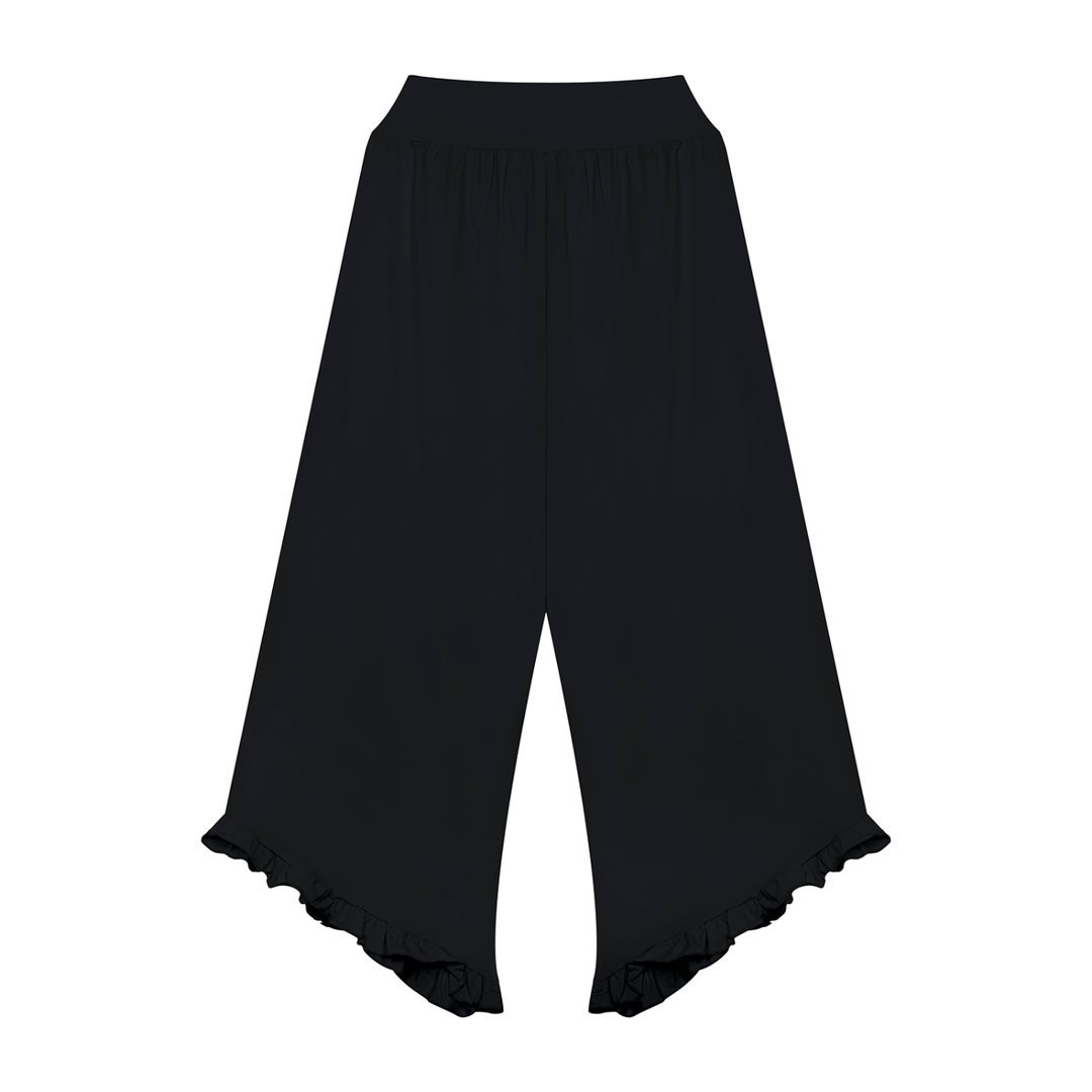 Aurora Ruched Wide Leg Pants