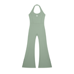 Load image into Gallery viewer, Valeria Halter Flared Jumpsuit
