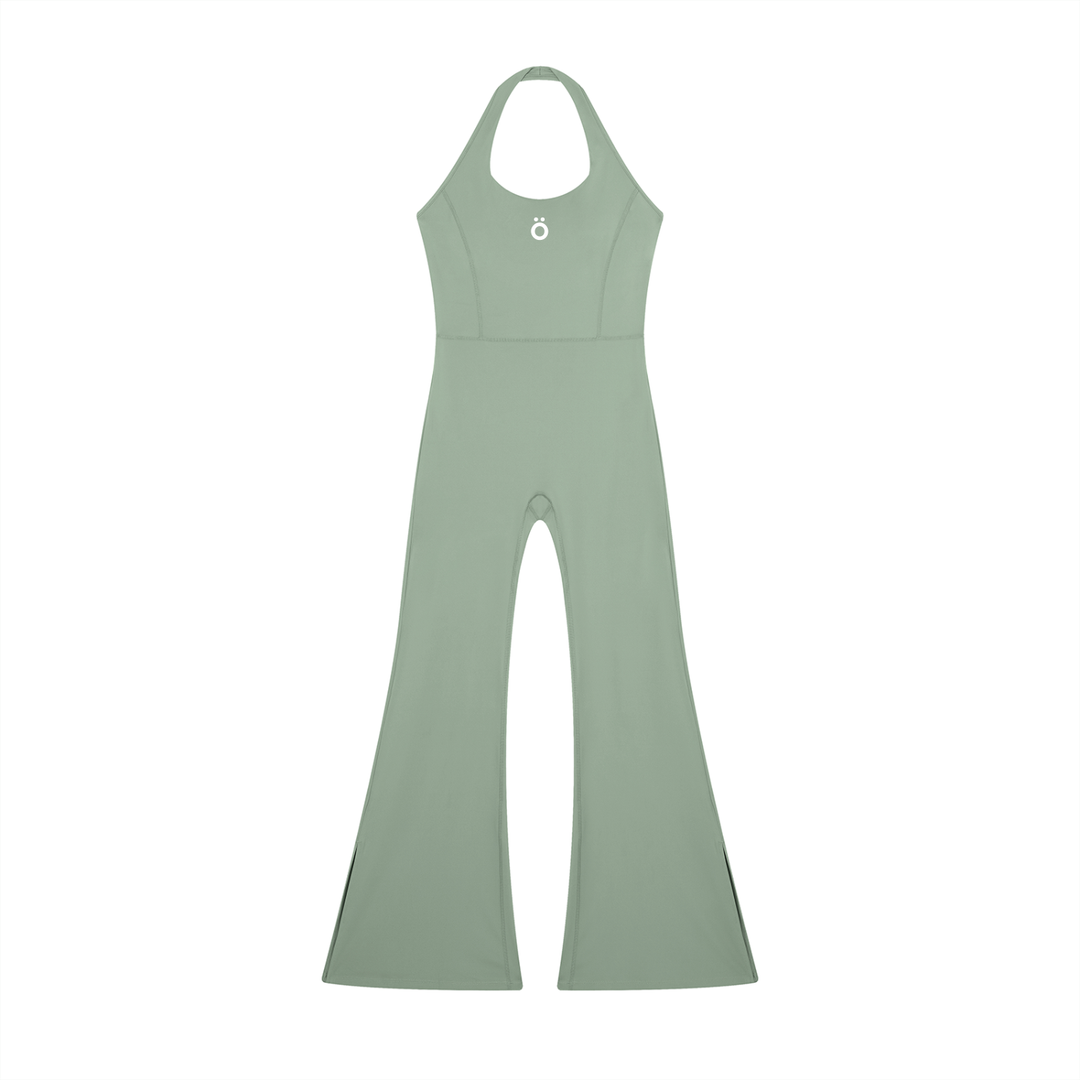 Valeria Halter Flared Jumpsuit