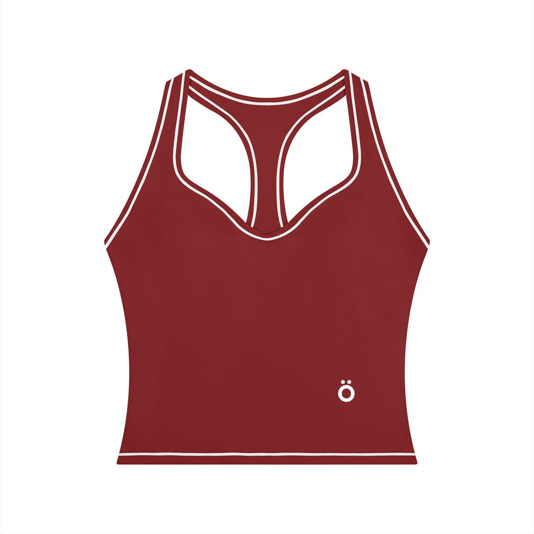 Hortensia Topstitching Yoga Tank Top
