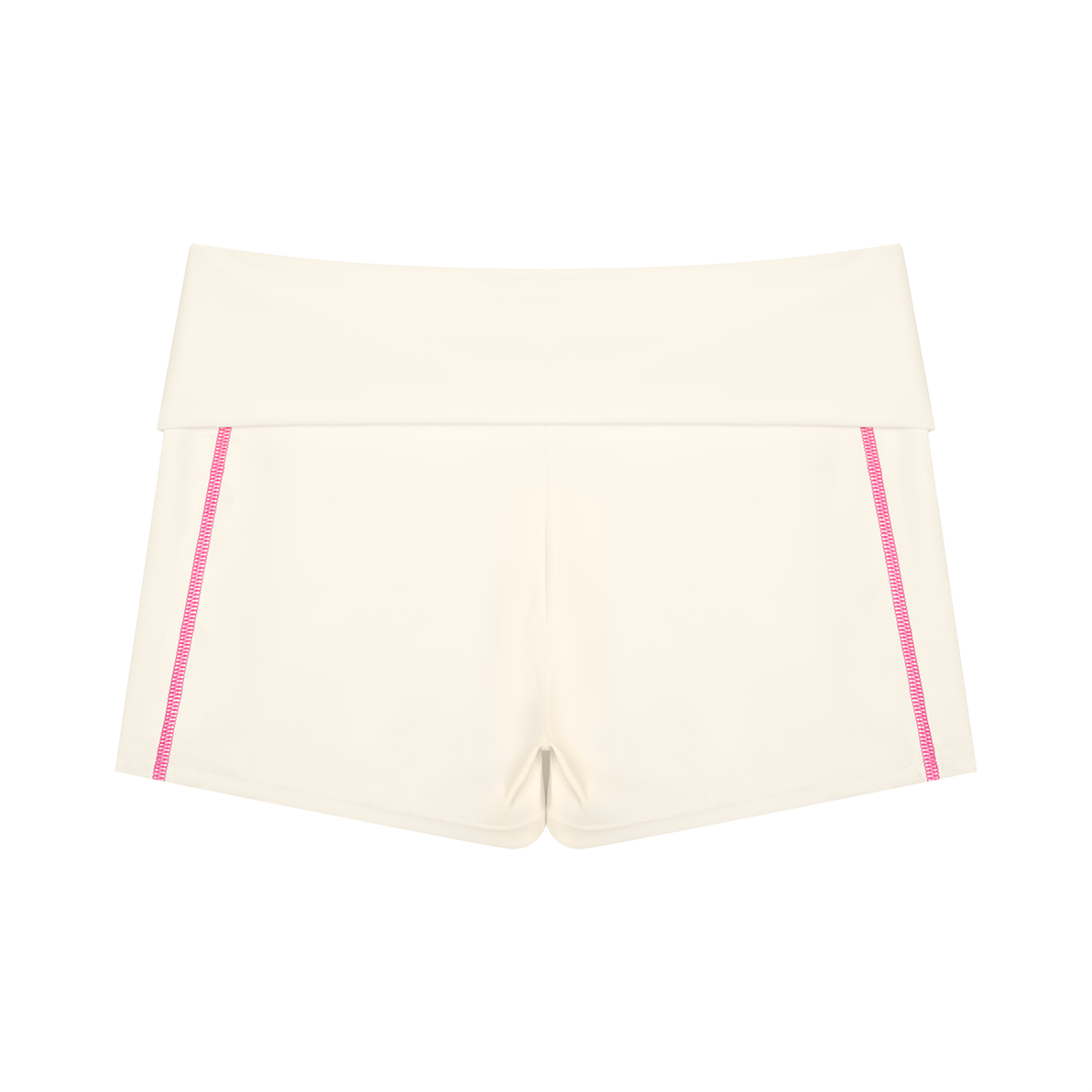 Aria+Marcella Halter Tank Top & Biker Shorts Matching Set