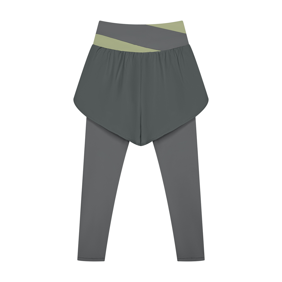 Vita Paneled High Waisted Yoga Leggings