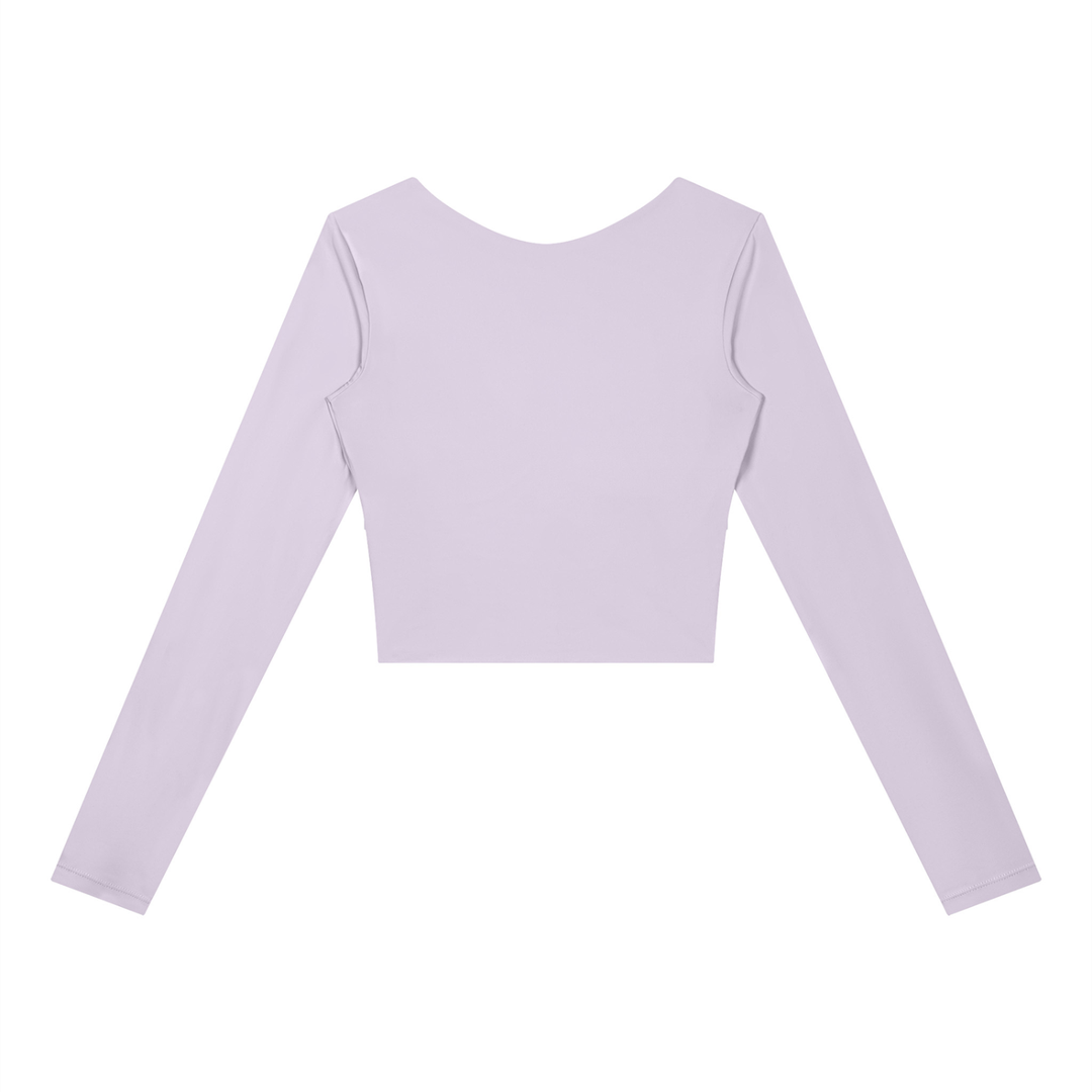 Celestia Panelled Long Sleeve Yoga T-Shirt
