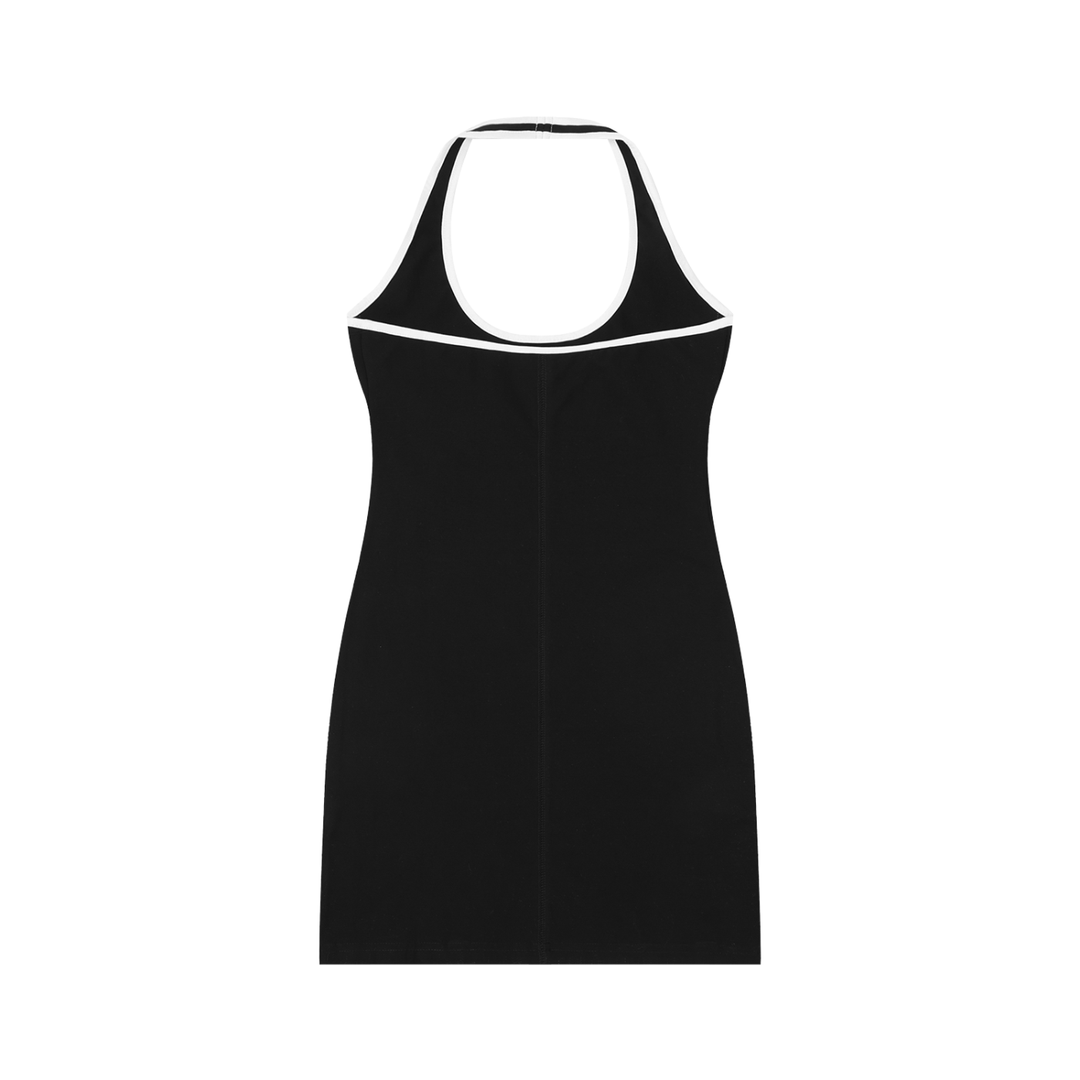 Aurelia Binding Tight Halter Dress