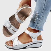 Women's Orthopedic Sandals Buckle Strap Platform Open Toe Style