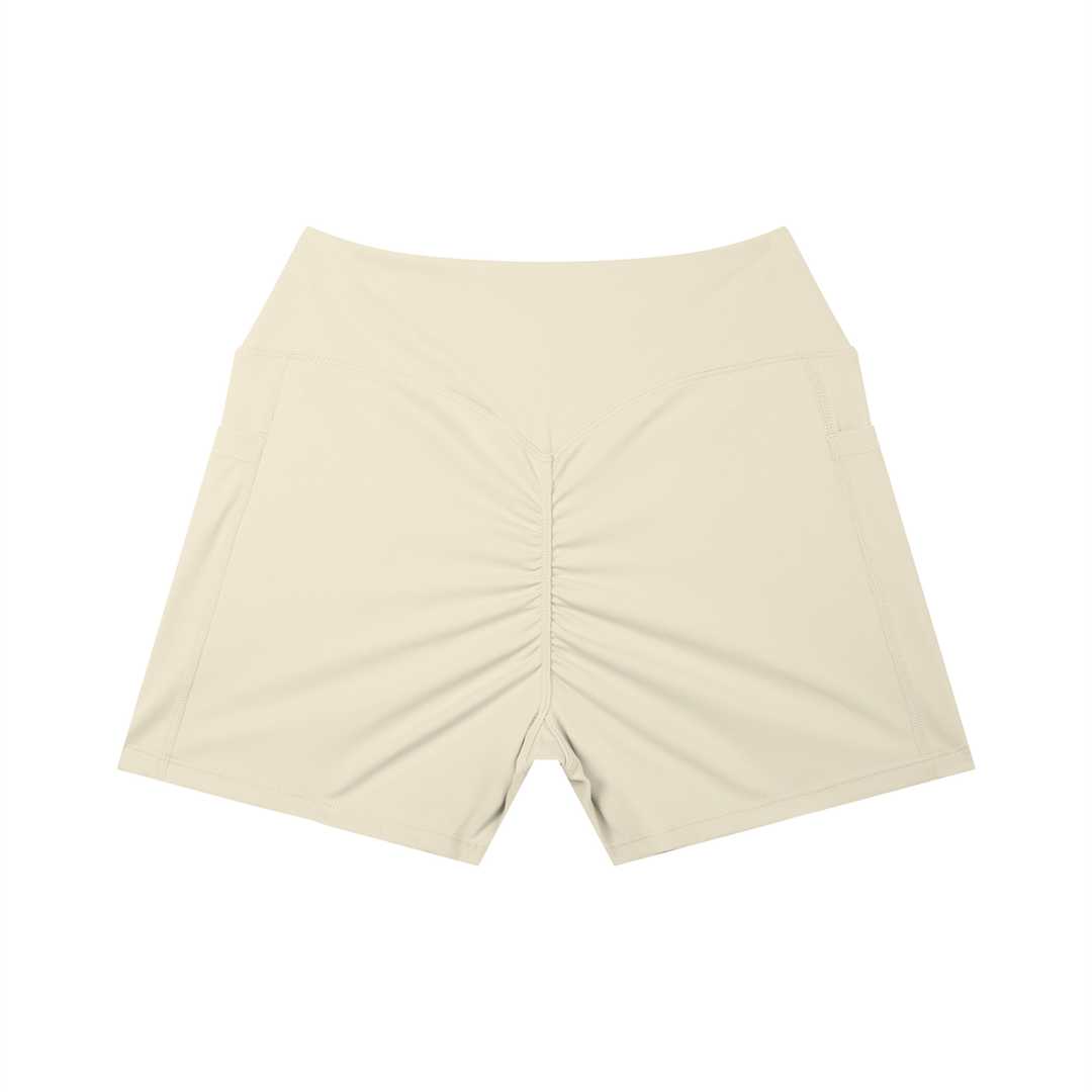 Leona High Rise Pocket Yoga Shorts