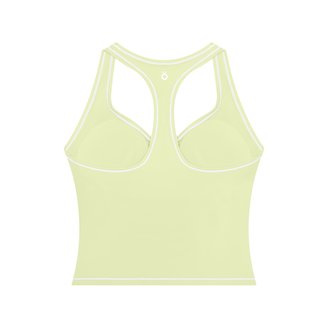 Hortensia Topstitching Yoga Tank Top
