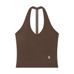 Load image into Gallery viewer, Stella Halter V-Neck Yoga Tank Top
