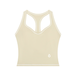 Load image into Gallery viewer, Hortensia Topstitching Yoga Tank Top
