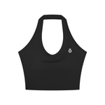 Load image into Gallery viewer, Severina Halter Yoga Sports Bra - In Black

