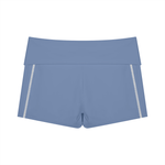 Load image into Gallery viewer, Aria+Marcella Halter Tank Top &amp; Biker Shorts Matching Set - In Blue
