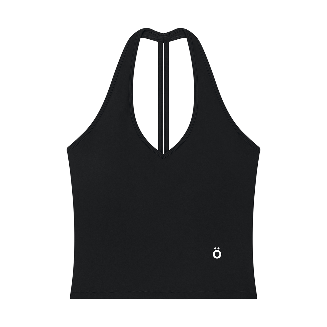 Stella Halter V-Neck Yoga Tank Top