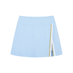 Load image into Gallery viewer, Viola A-Line Contrast Panel Slit Skirt

