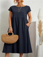 Load image into Gallery viewer, Tracy | Elegant Casual Maxi Dress for Women in Lightweight Style
