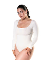 Load image into Gallery viewer, Snatch Them CocoaPlums! | Long Sleeve Thong Bodysuit
