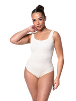 Load image into Gallery viewer, Snatch Them CocoaPlums! | Ribbed Snatched Shapewear Bodysuit
