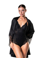 Load image into Gallery viewer, Snatch Them CocoaPlums! | Shapewear Laced Bodysuit
