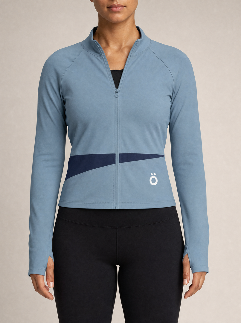 Cassia Slit Panel Yoga Jacket