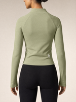 Load image into Gallery viewer, Cassia Slit Panel Yoga Jacket
