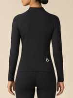 Load image into Gallery viewer, Cassia Slit Panel Yoga Jacket
