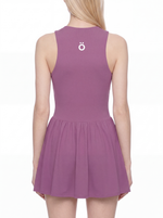 Load image into Gallery viewer, Selena Ruched Sleeveless Full-Zip Dress
