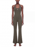 Load image into Gallery viewer, Valeria Halter Flared Jumpsuit
