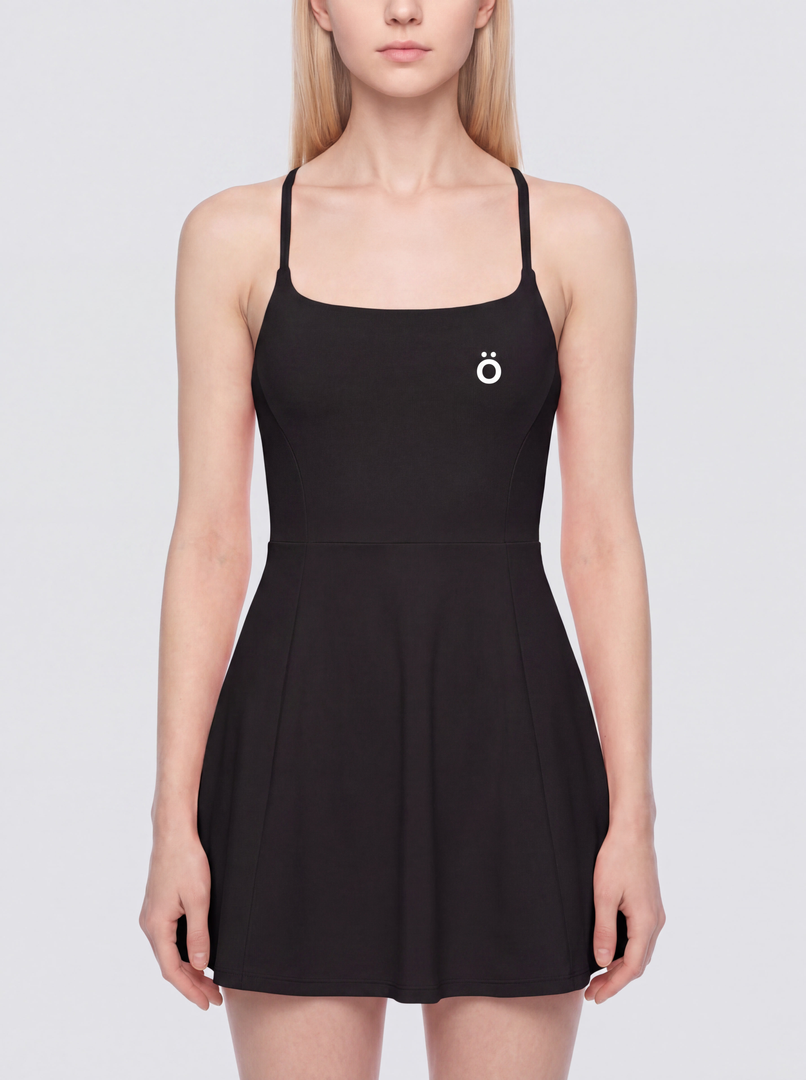 Clara Paneled A-Line Dress