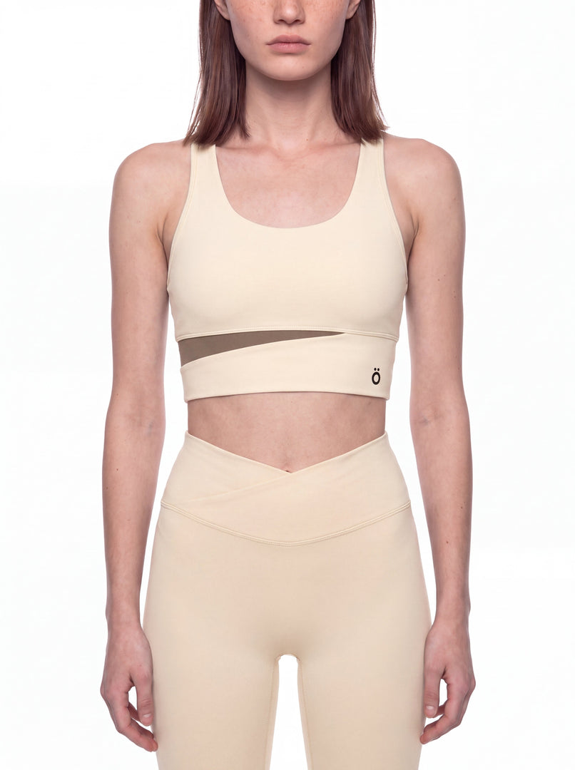 Octavia Block Yoga Tank Top - Light Colors