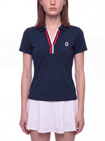 Load image into Gallery viewer, Vespera Block Polo Shirt
