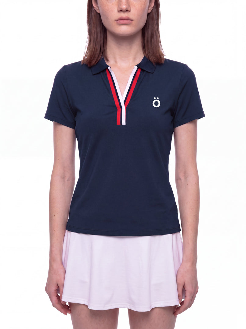 Vespera Block Polo Shirt