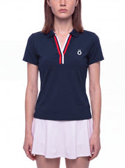 Vespera Block Polo Shirt